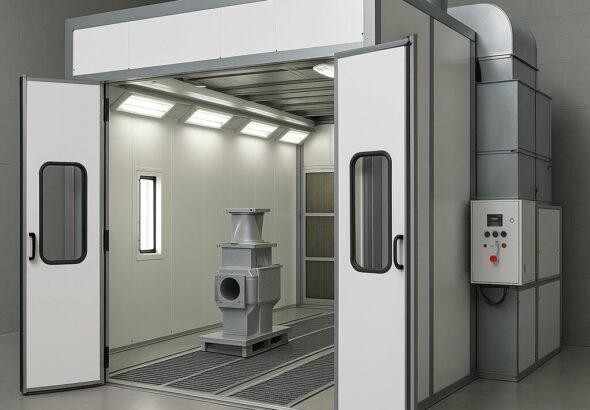 Окрасочно-сушильные камеры нового поколения: качество, скорость и энергоэффективность