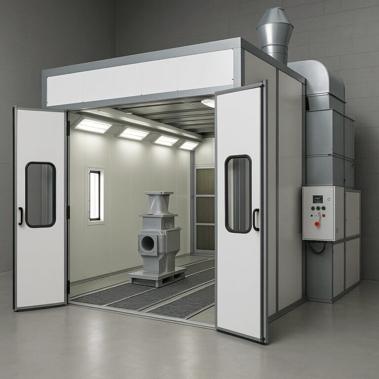 Окрасочно-сушильные камеры нового поколения: качество, скорость и энергоэффективность