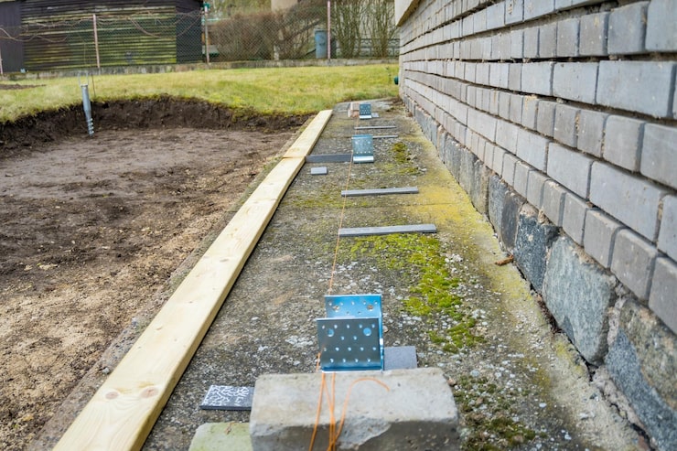 Монтаж дельта-дренажа для участка с высоким уровнем грунтовых вод