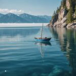 Катер со стеклянным дном на Байкале