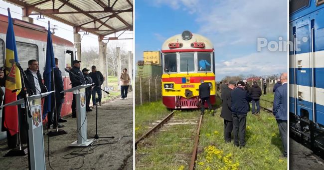 «Хороший знак»: на открытии ж/д линии между Молдавией и Румынией сломался локомотив