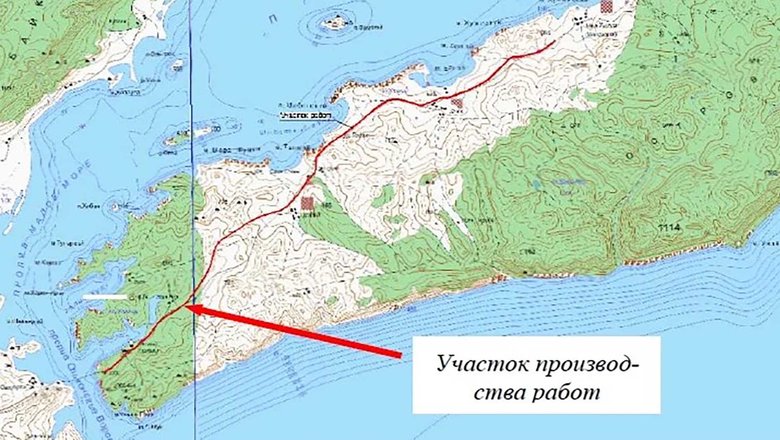 На острове Ольхон в Иркутской области отремонтируют участок дороги