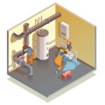 Схема подключения бойлера косвенного нагрева к котлу