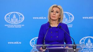 Захарова разъяснила инцидент на пресс-конференции Лаврова в Индии