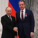 Гладков ушёл от вопроса о новой должности, но передал тёплый привет белгородцам