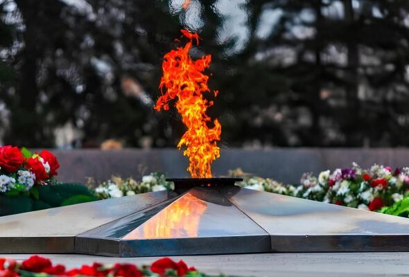 Ленобласть восстановила памятники и воинские захоронения в городе Енакиево ДНР
