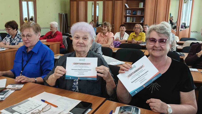 В Копейске старшее поколение обучилось цифровой грамотности